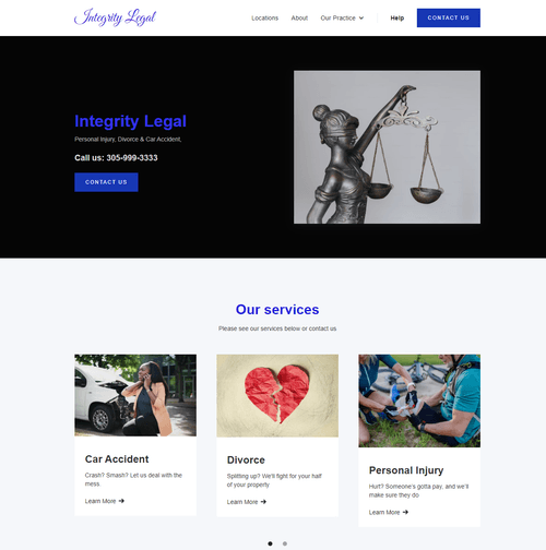 Before redesign
